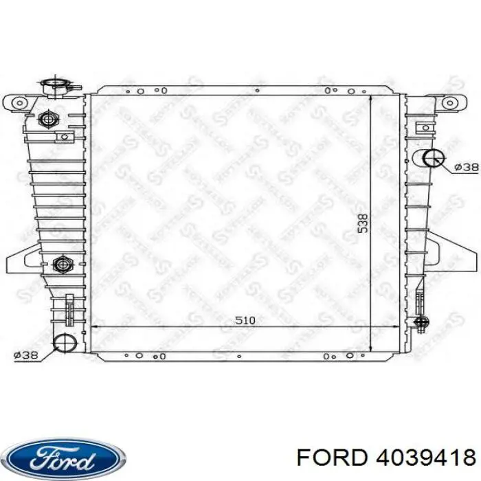 Радиатор 4039418 Ford