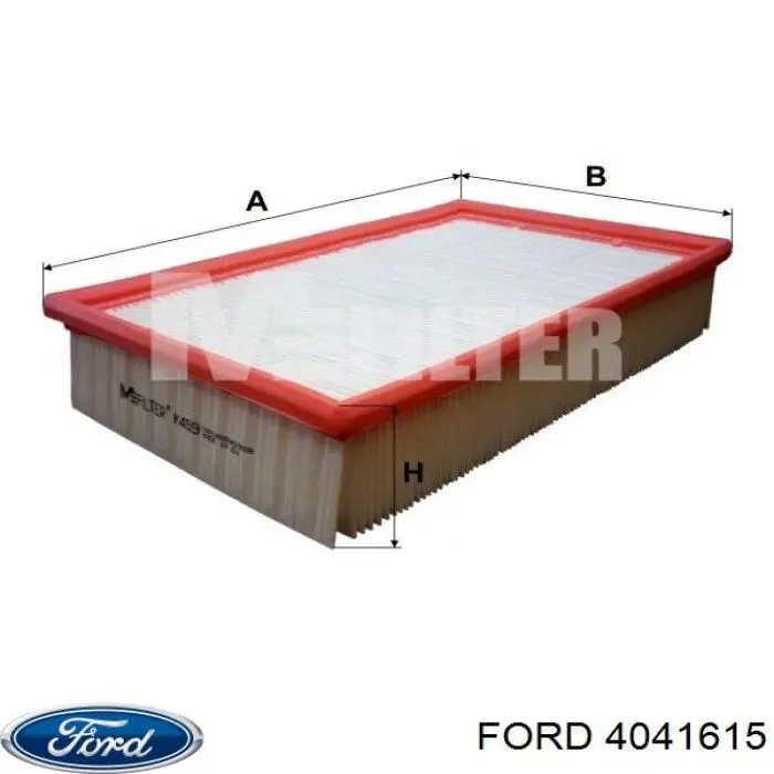 Воздушный фильтр 4041615 Ford
