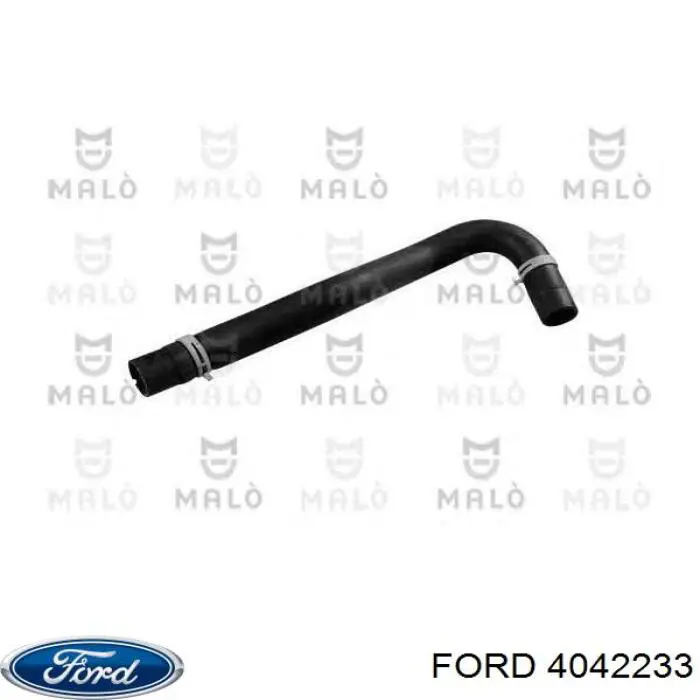 4042233 Ford шланг (патрубок радиатора охлаждения нижний)