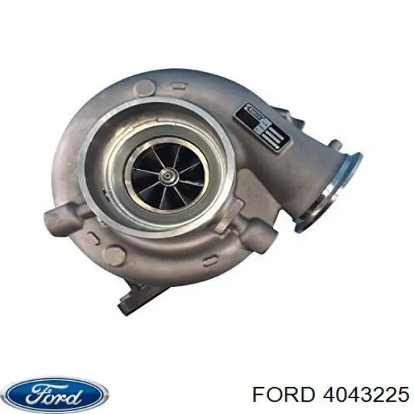 Головка блока цилиндров 4043225 Ford