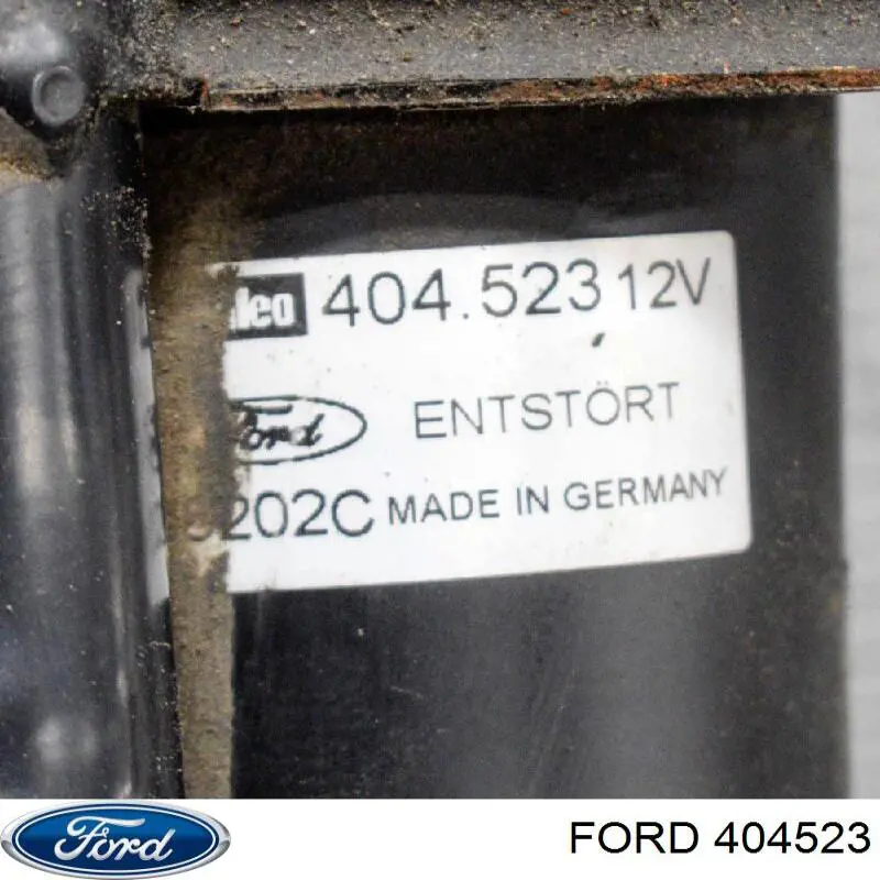 Мотор стеклоочистителя лобового стекла 404523 Ford