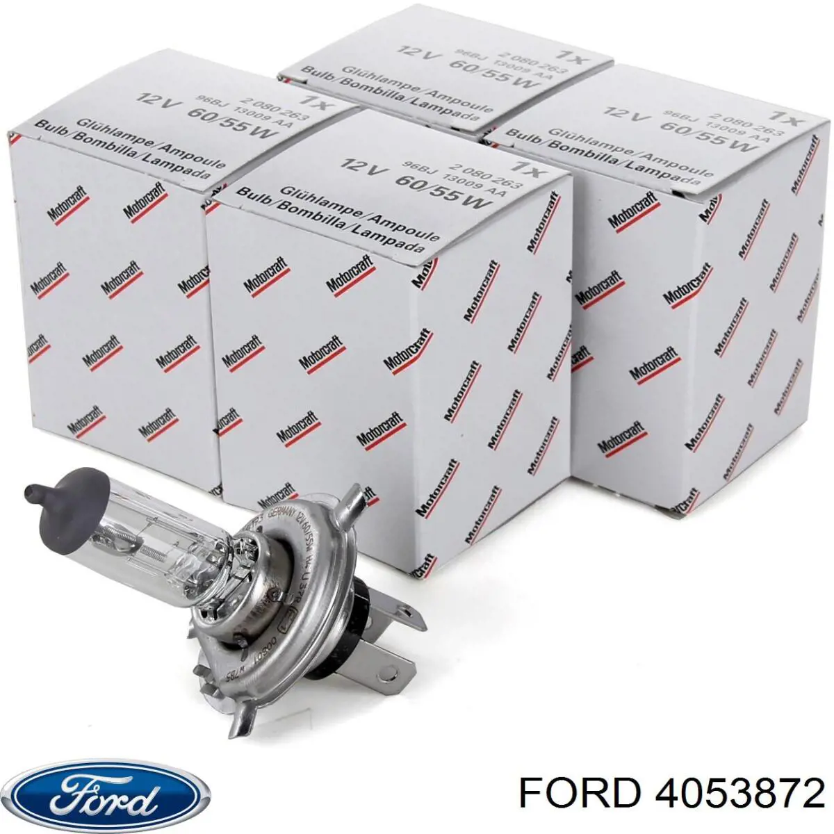 Цоколь (патрон) лампочки фары 4053872 Ford