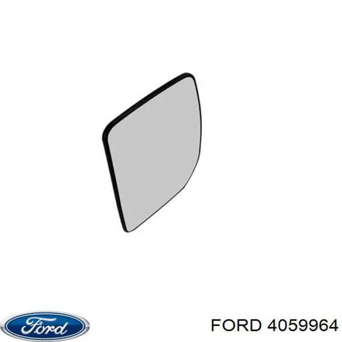 Стекло правого зеркала заднего вида 4059964 Ford