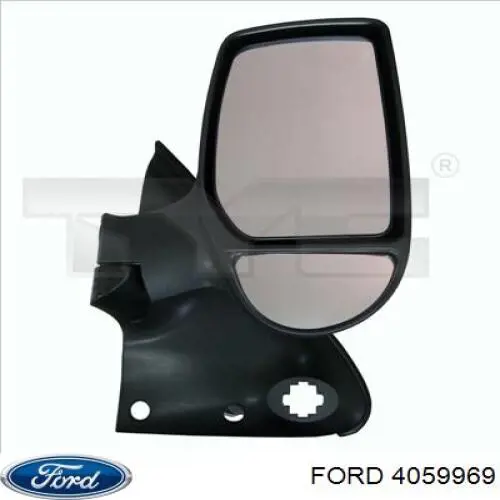 Купить 4059969 Ford Стекло зеркала заднего вида, левого