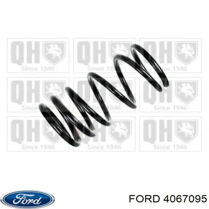 Передняя пружина 4067095 Ford