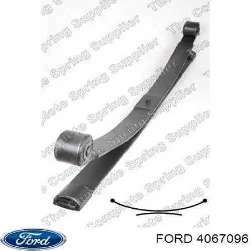 Рессора задняя 4067096 Ford