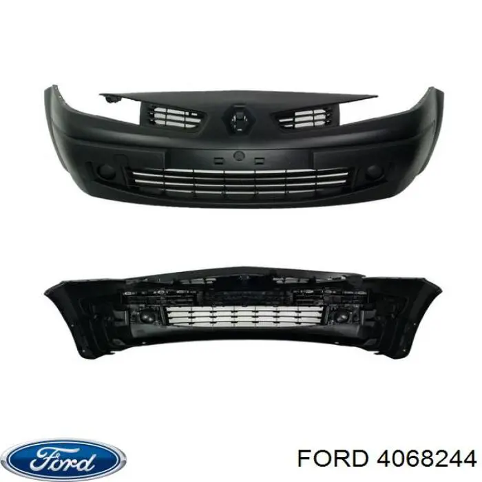 Центр переднего бампера Ford 4068244