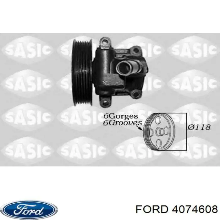 Насос гидравлики Ford 4074608 цена, от 66.09 USD