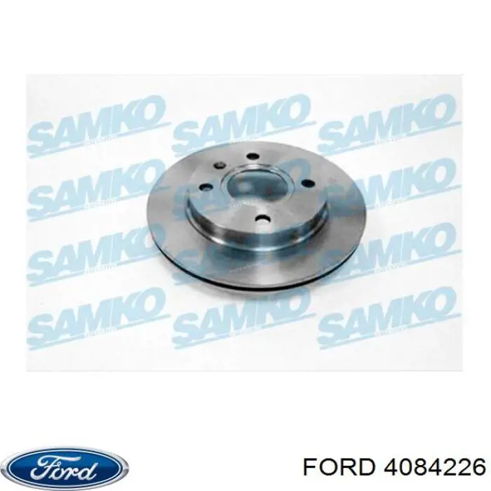 Передние тормозные диски 4084226 Ford