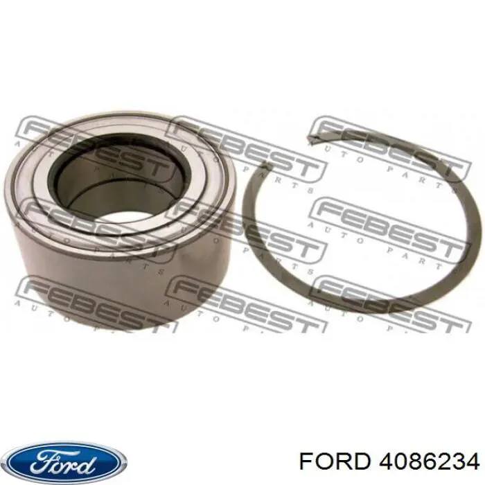 Купить 4086234 Ford Подшипник передней ступицы