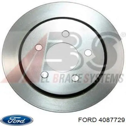4087729 Ford диск тормозной задний