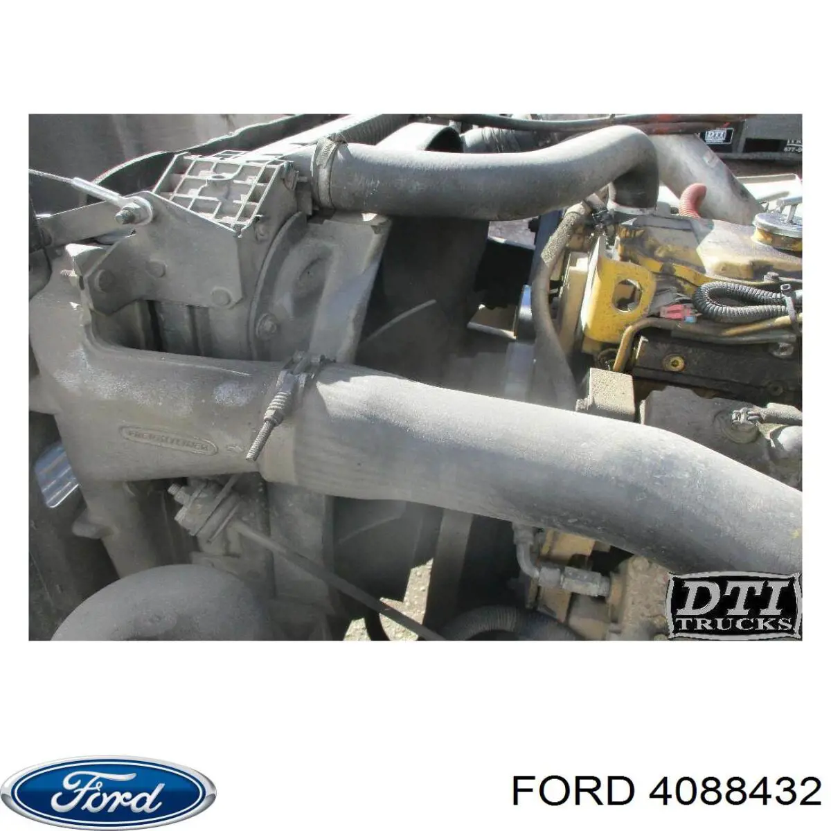 4088432 Ford disco do freio dianteiro