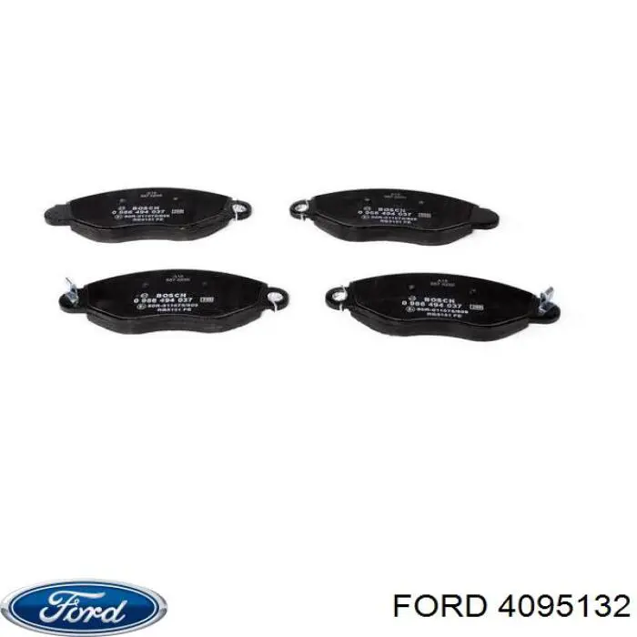 Передние тормозные колодки 4095132 Ford