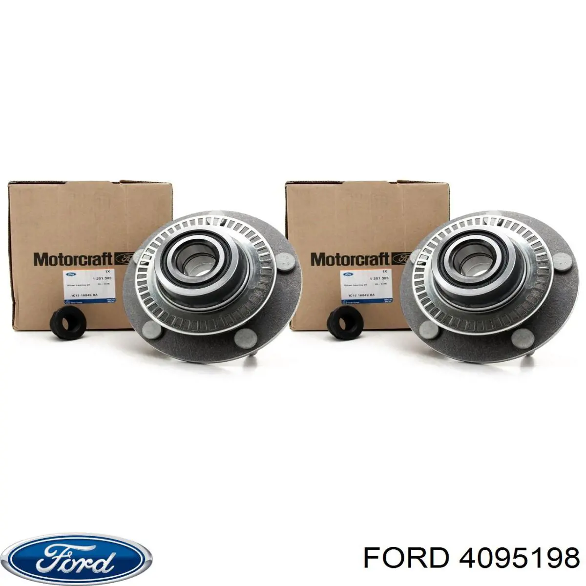 4095198 Ford ступица задняя