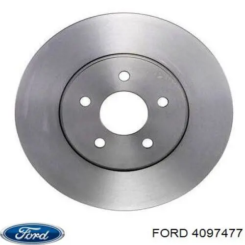 4097477 Ford диск тормозной передний