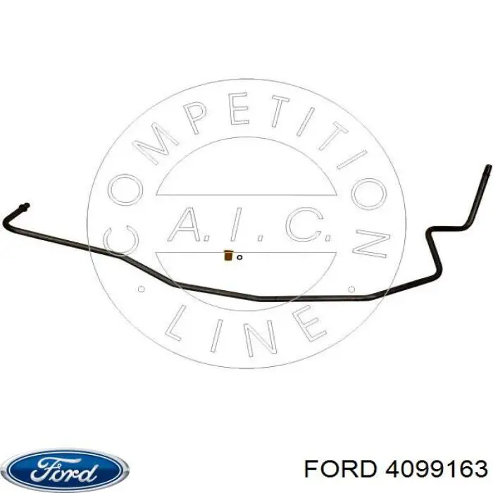 Купить 4099163 Ford Шланг ГУР от рейки к бачку