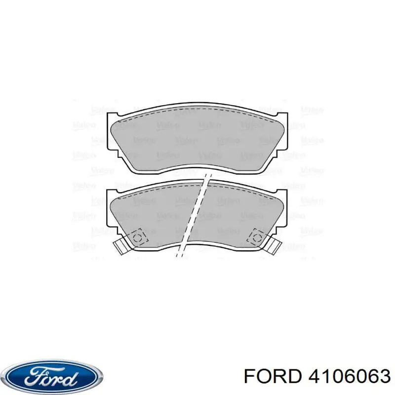 4106063 Ford амортизатор задний