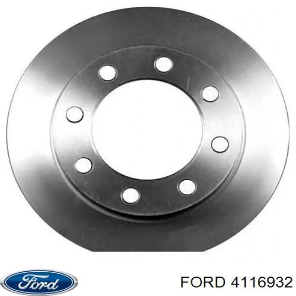 4116932 Ford трос ручного тормоза задний левый