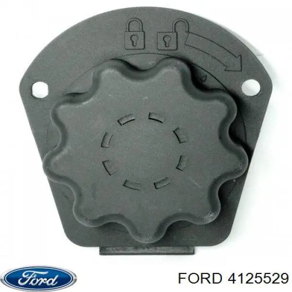 1494048 Ford maçaneta direita interna da porta traseira (batente)