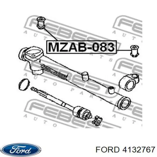 Сайлентблок крепления рулевой рейки Ford 4132767 цена, от 22.02 USD