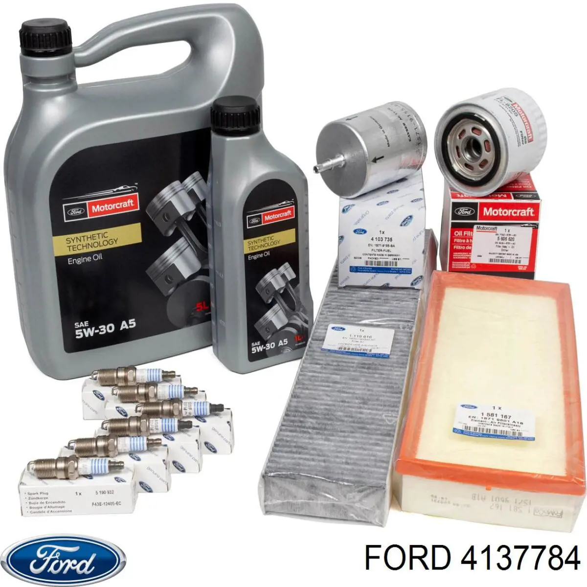 Фильтр масла Ford 4137784