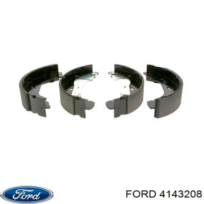 Задние барабанные колодки 4143208 Ford