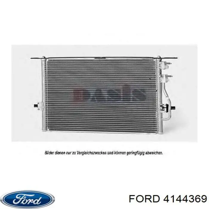 4144369 Ford радиатор кондиционера
