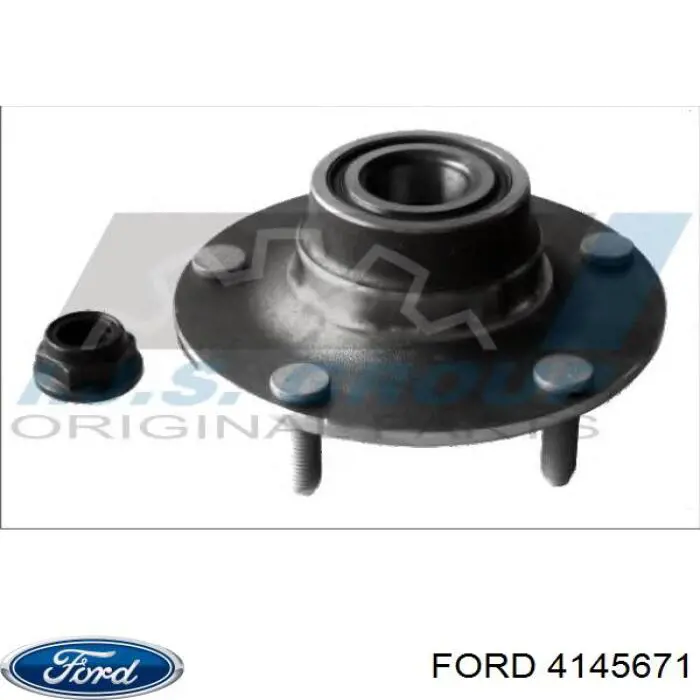 Купить 4145671 Ford Гайка задней ступицы