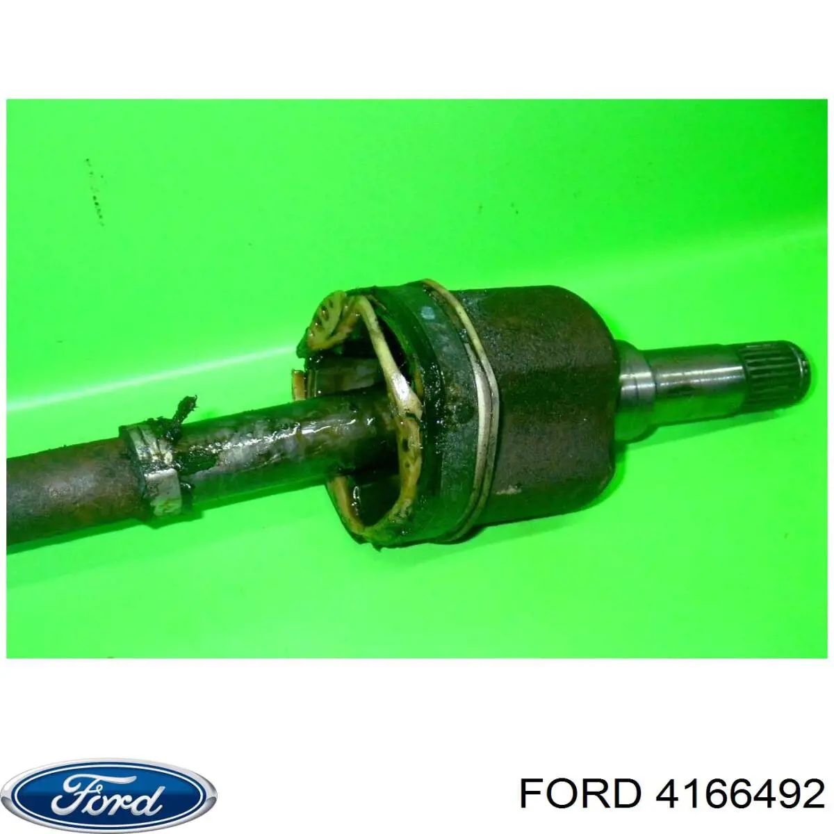 4166492 Ford полуось (привод передняя левая)
