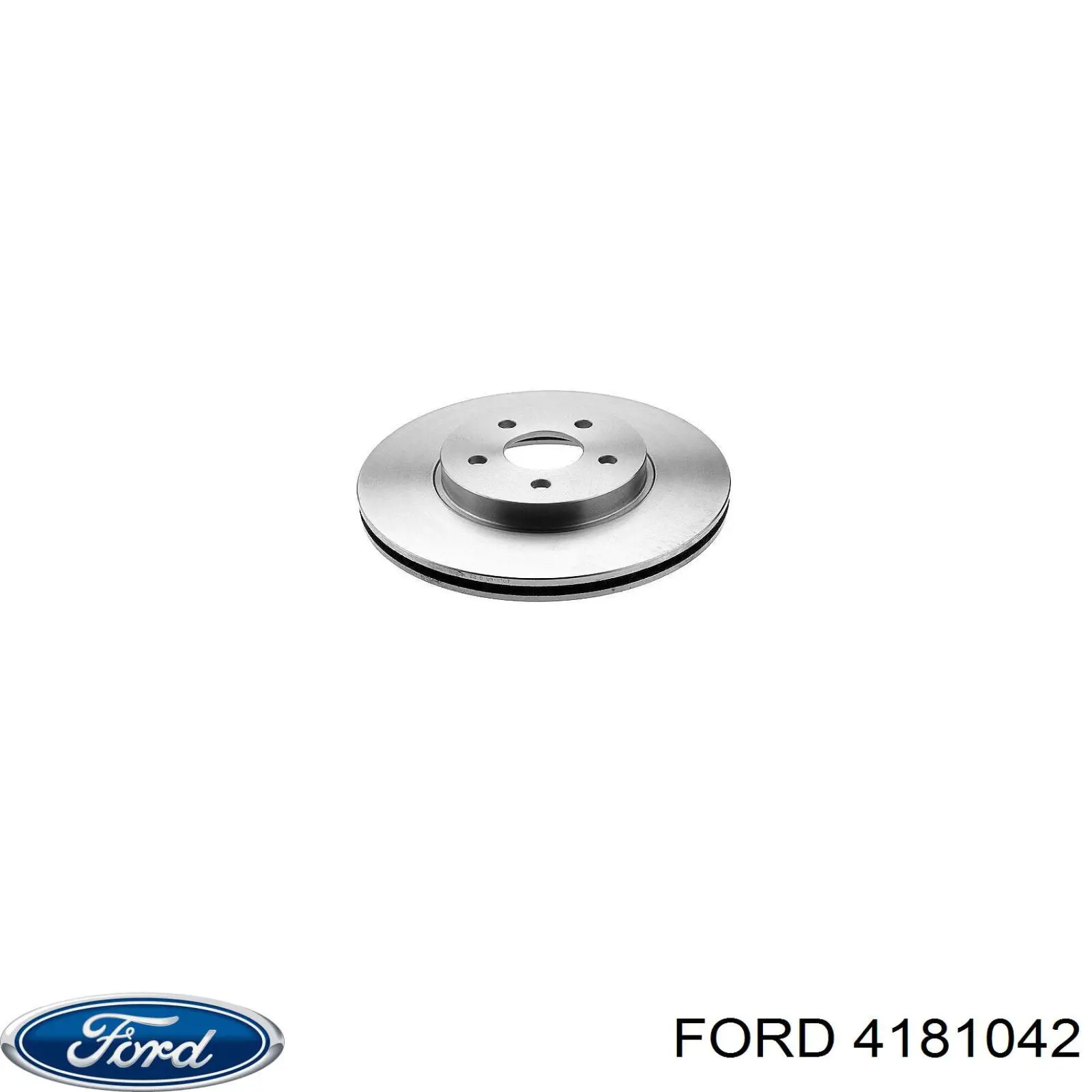 4181042 Ford диск тормозной передний