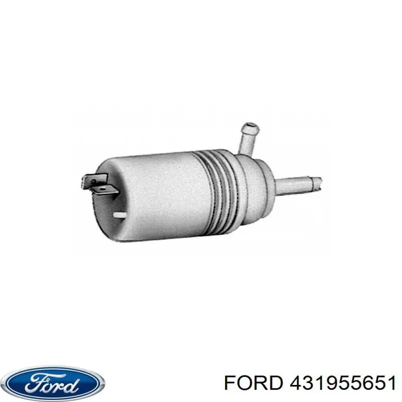 431955651 Ford насос-мотор омывателя стекла переднего