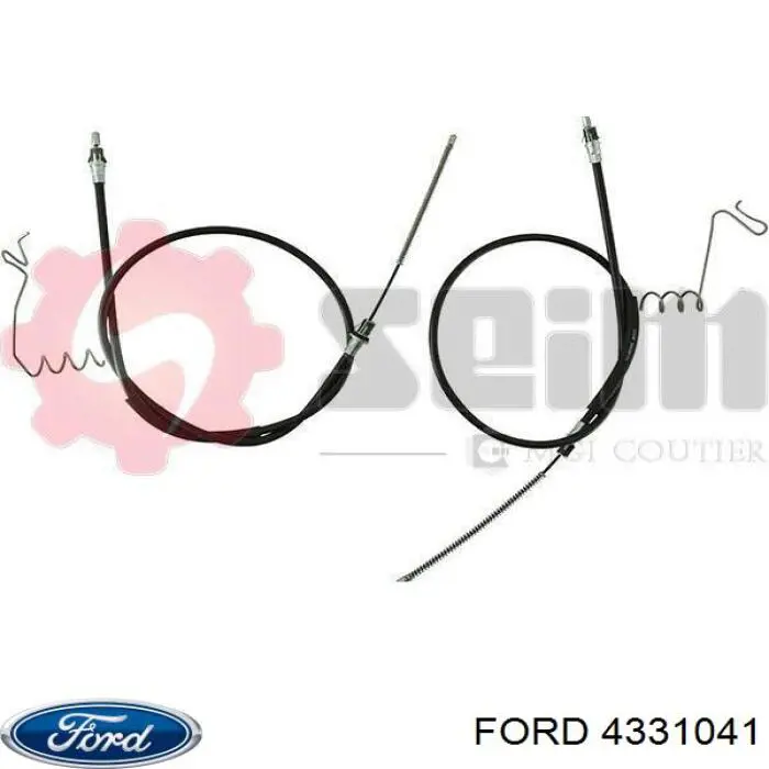 Трос ручника задний правый Ford 4331041