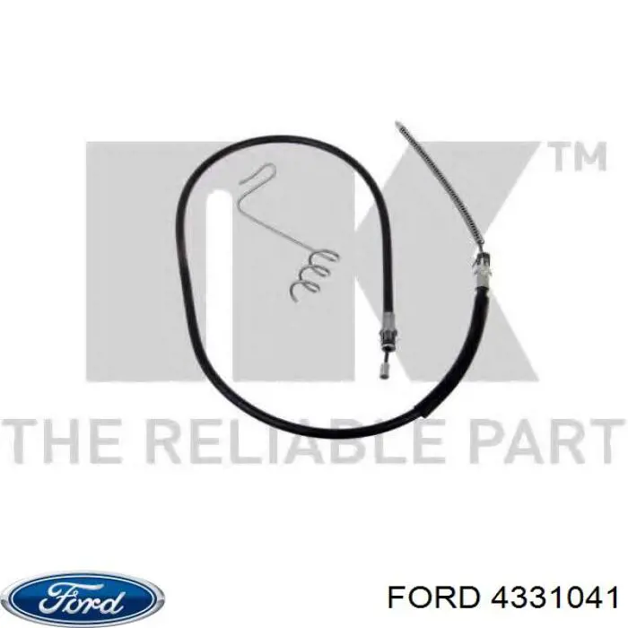 Купить 4331041 Ford Задний правый трос ручника