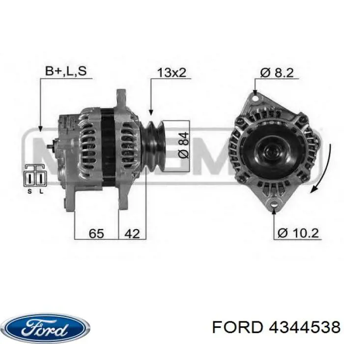 Купить 4344538 Ford Генератор