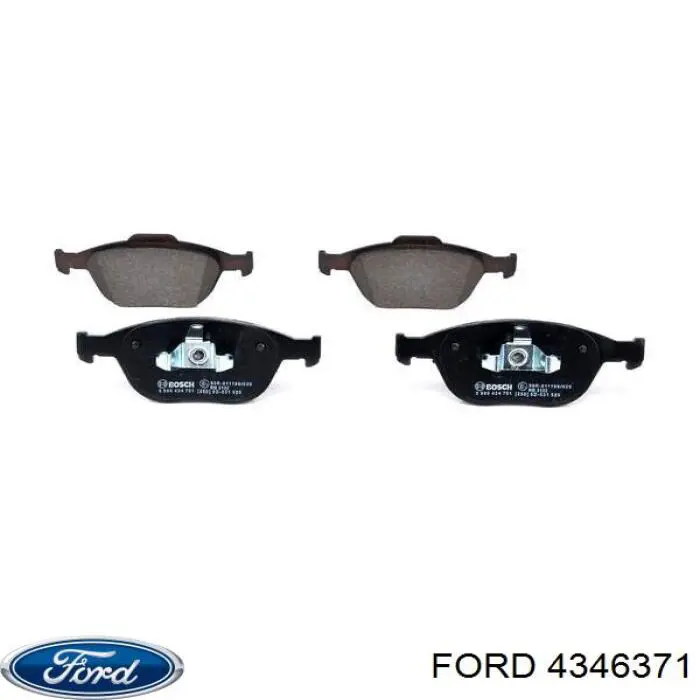 Колодки Ford 4346371 цена, от 24.07 USD