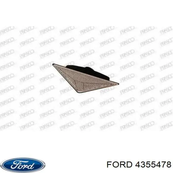 Повторитель поворота в крыло Ford 4355478 цена, от 3.04 USD