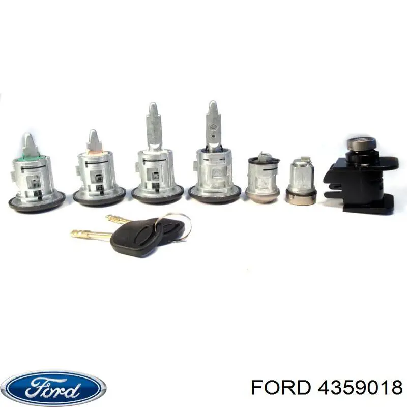 Купить 4359018 Ford Комплект замков (личинки)