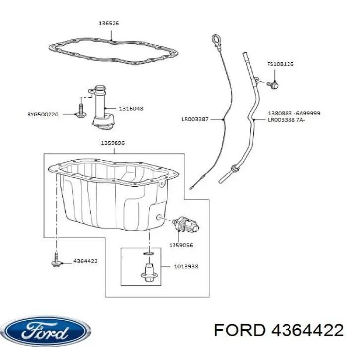 4364422 Land Rover 