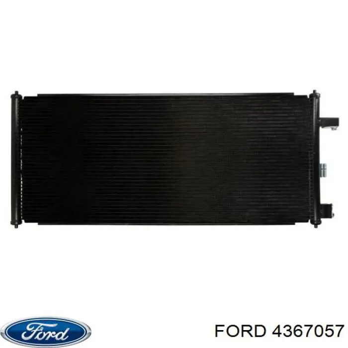 Радиатор кондиционера 4367057 Ford