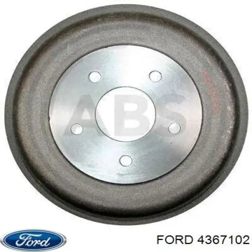 Тормозной барабан 4367102 Ford