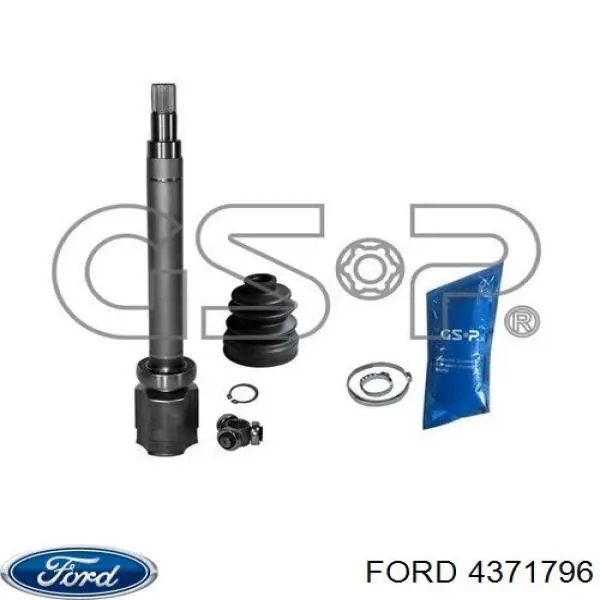 ШРУС внутренний передний правый Ford 4371796
