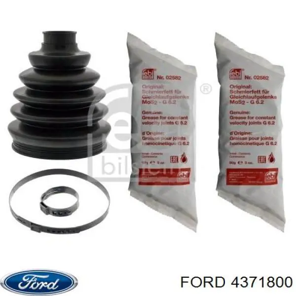 Пыльник шарнира угловых скоростей внутренний передний Ford 4371800 цена, от 5.07 USD