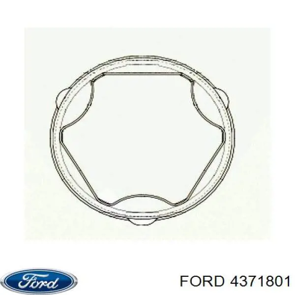 Купить 4371801 Ford Пыльник гранаты внутренний, передней полуоси