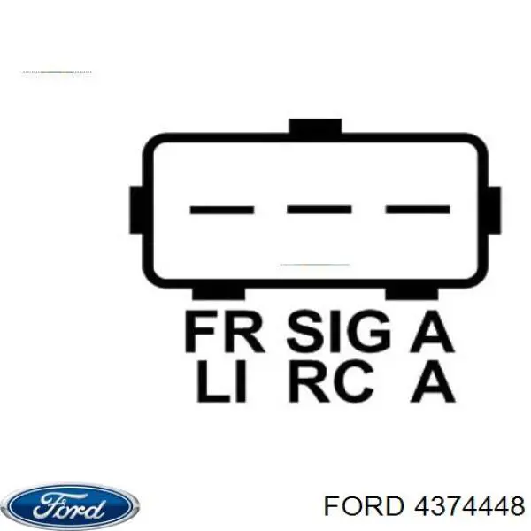 Генератор 4374448 Ford