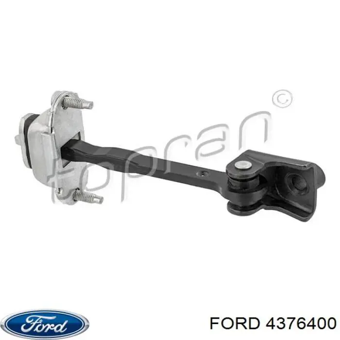 2T1AV23500AK Ford limitador dianteiro de abertura de porta