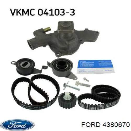 Ремень ГРМ, комплект Ford 4380670