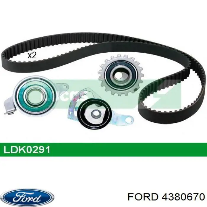 ГРМ ремни, комплект Ford 4380670 цена, от 0.04 USD