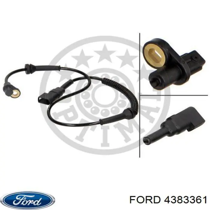 Купить 4383361 Ford Датчик АБС задний