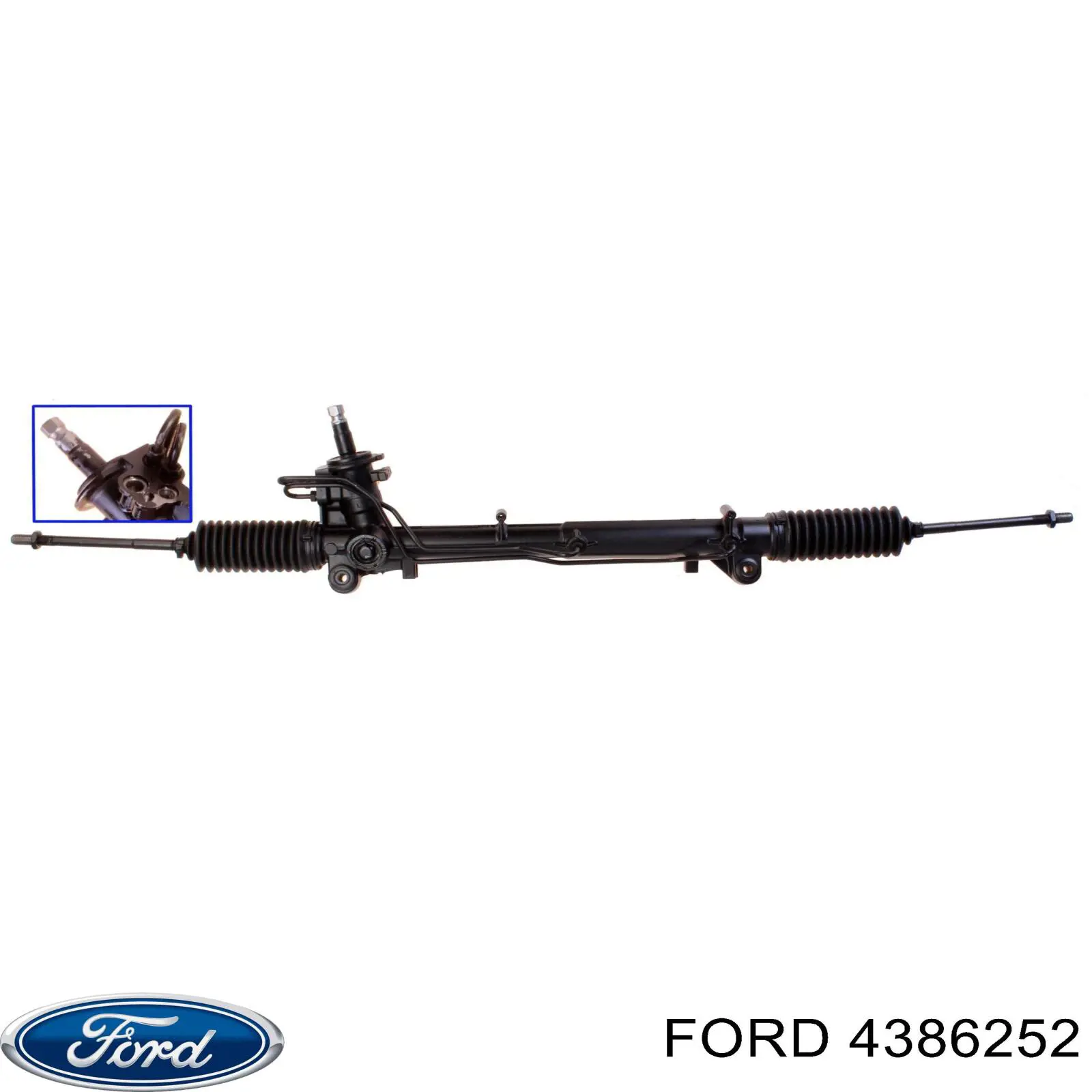 4386252 Ford рулевая рейка