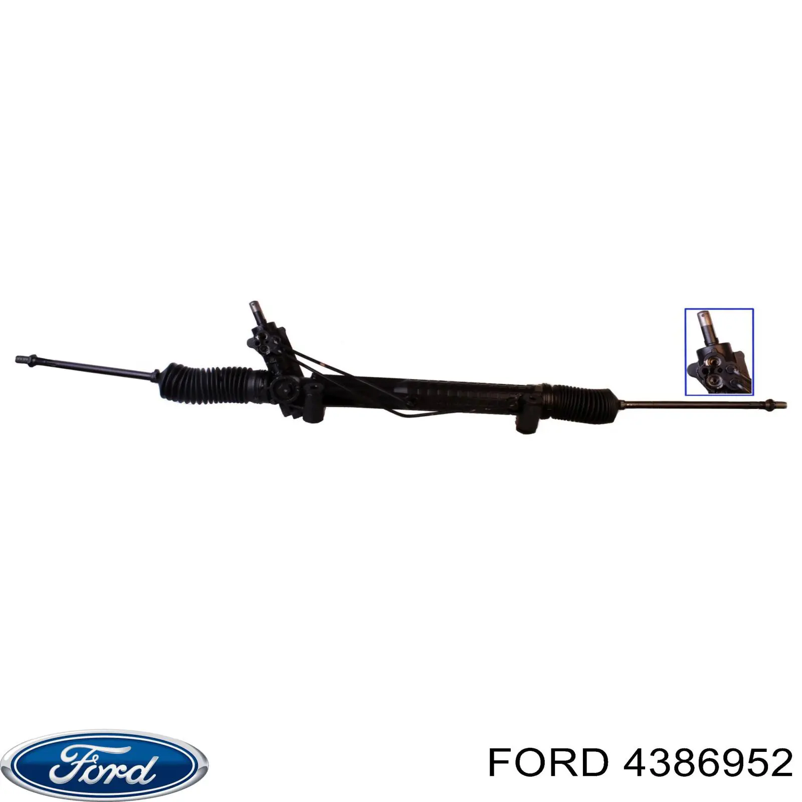 Реечный рулевой механизм Ford 4386952 цена, от 224.59 USD